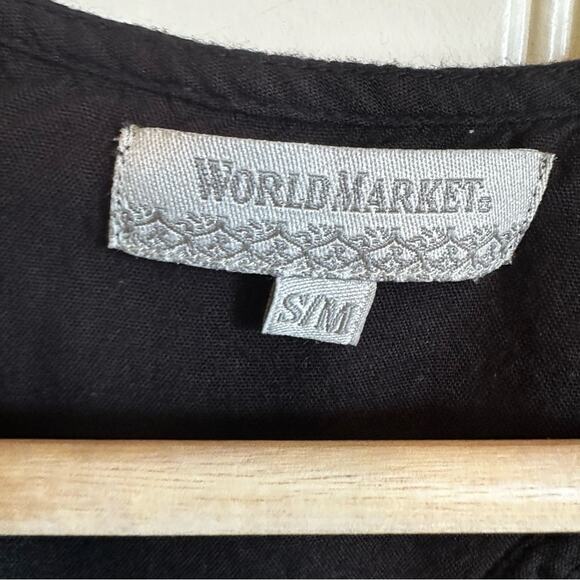 World Market women’s dress s/m black - Picture 3 of 8